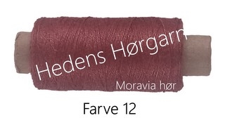 Moravia Hør 40/2 farve 12 Bordeaux